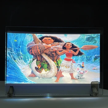  1,52 м × 0,5 м ALR проекционный экран 3D пленочный голографический самоклеящийся экран для умной оконной рекламы