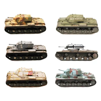 1/72 Масштаб Советский Союз Модель танка КВ1 36275 / 36278/36279/36280 Модель боевой гусеничной танковой машины