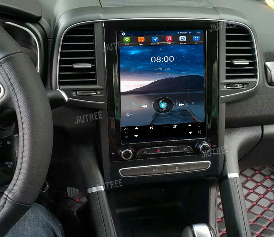 10,4-дюймовый автомагнитола для Renault Megane 4 Samsung Koleos Talisman 2017-2019 Android 13 Мультимедийный плеер Tesla Экран GPS Стерео