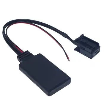 12pin Беспроводной автомобильный Bluetooth-совместимый аудиоадаптер Дополнительный входной кабель, совместимый с Opel CD30 / CDC40 / CD70 / DVD90