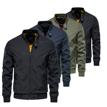 2023 Мужская куртка Golf Fall Куртка с воротником на молнии Мужская бейсбольная форма бренда Golf повседневная спортивная мужская куртка мужской топ