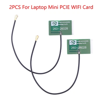 2x IPEX Внутренняя антенна WIFI для карты Mini PCIE WIFI для компьютера, ноутбука, компьютера, сети
