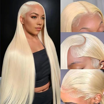 30-дюймовый медовый блондин кружевной передний парик человеческие волосы 613 hd кружевные фронтальные парики 13x6 кость прямые человеческие волосы блондин парик для черных женщин