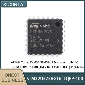 5 шт./лот Новая оригинальная микроконтроллерная микросхема STM32U575VGT6 STM32U575 STM32U5 32-бит 160 МГц 1 МБ (1 М x 8) ФЛЭШ-память 100-LQFP (14x14)