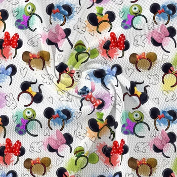 50 * 145 Disney Mickey Bubble Ткань для шитья пэчворк Стеганые ткани DIY Материал для рукоделия