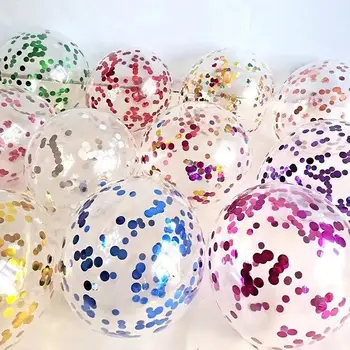 50 шт. 12-дюймовый прозрачный воздушный шар утолщенное украшение украшение свадебного зала день рождения воздушный шар сцена макет