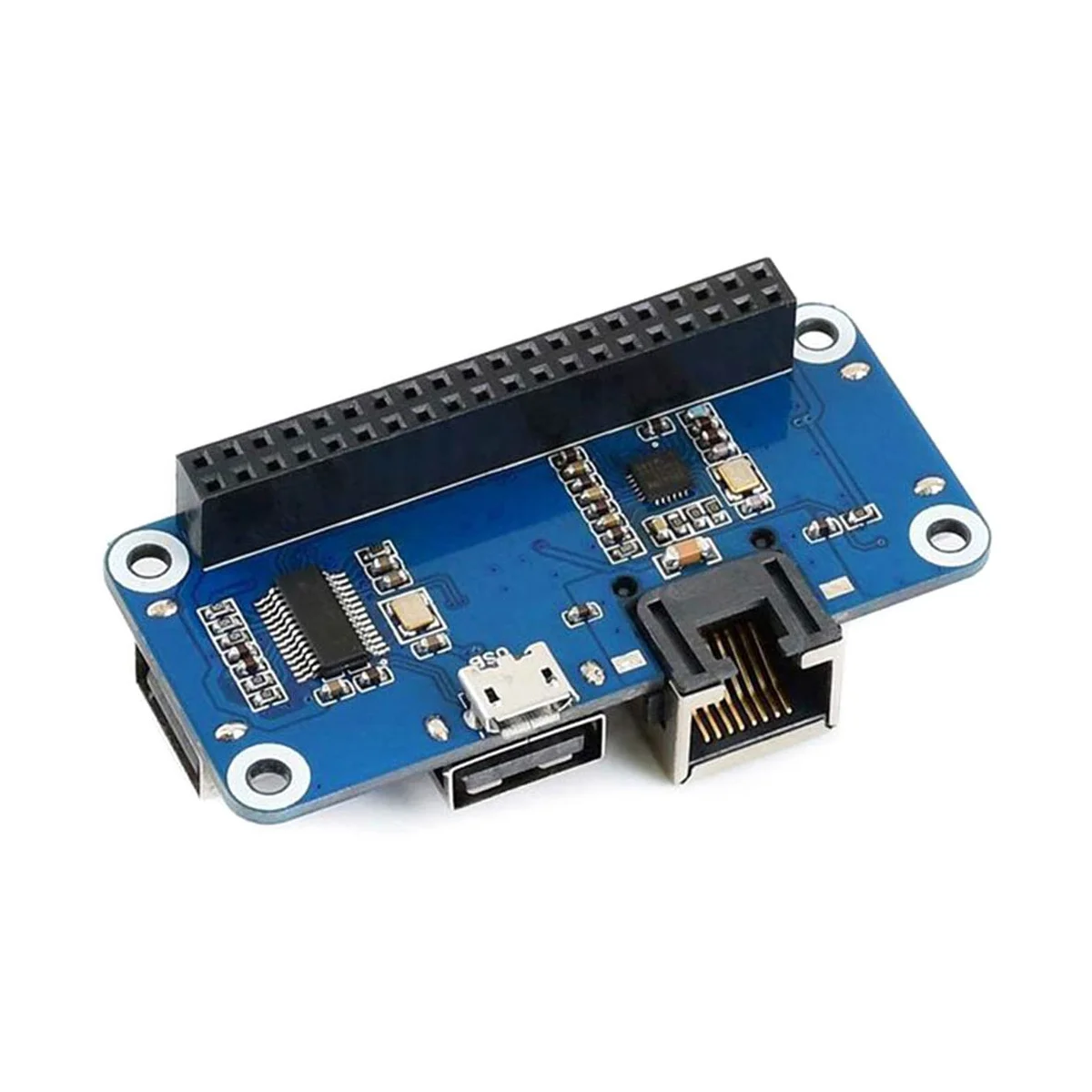 5V RJ45 Ethernet USB HUB Module HAT Expansion Board Shield Starter Kit для RPI Raspberry Pi Zero W WH 2W 2 3B Plus