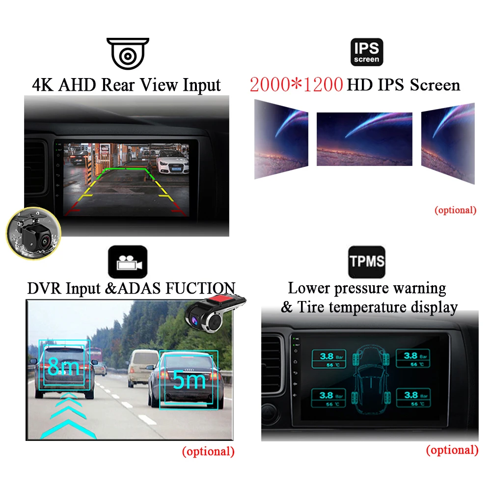 Android 13 Carplay Auto QLED Screen Для Kia K5 3 III 2020 2021 Автомагнитола Мультимедийный видеоплеер Навигация GPS Стерео Головное устройство