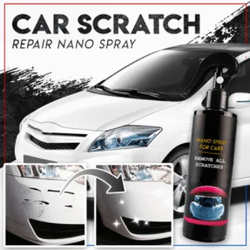 Car Scratch Repair Nano Spray Ceramic Coating Автомобильный герметик для краски удаляет любые царапины и следы TD326