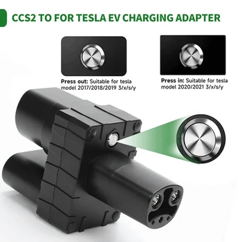 CCS2 To для адаптера зарядного устройства Tesla EV 400A EV DC Зарядная станция постоянного тока CCS2 в TPC Convertor для запчастей Tesla Model 3 / X / S/Y