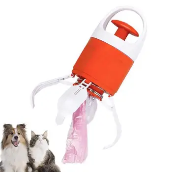 Claw Poop Scooper Pet Waste Bag Ковш для уборки какашек Picker Собака Pet Travel Складной совок для какашек Портативные домашние животные Какашки Совок