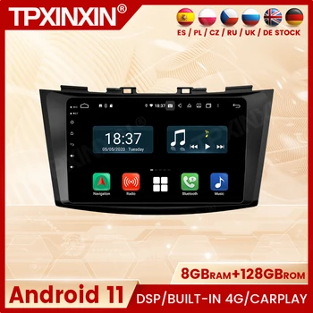 GPS Navi 2 Din Android для Suzuki Swift 2013 2014 2015 2016 Радио Coche с Bluetooth Carplay Авто Мультимедиа Автостерео