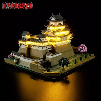 Hprosper 5V Светодиодный светильник для архитектуры 21060 Himeji Castle Декоративная лампа с батарейным отсеком (не включает строительные блоки Lego)
