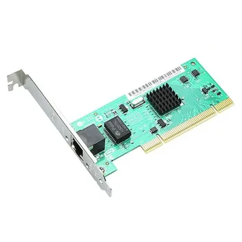 Intel 82540 10/100/1000 Мбит/с Гигабитный сетевой адаптер PCI Бездисковый порт RJ45 1G Pci Lan Card Ethernet для ПК С радиатором