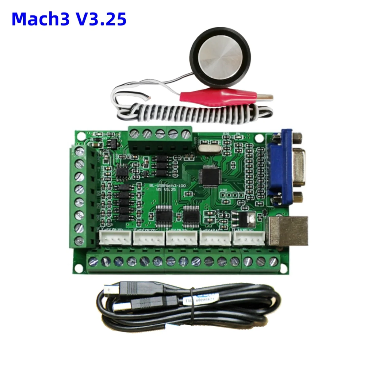 Mach3 V3.25 USB Драйвер Контроллер движения 5-осевая доска с ЧПУ Z Наладчик инструмента для фрезерного станка с ЧПУ Резка Гравировальный фрезерный станок
