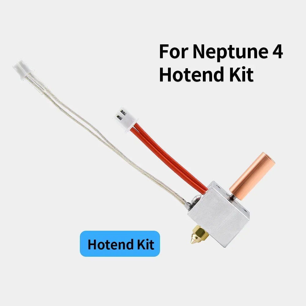 Neptune 4 / Neptune 4 Pro Hotend Kit 24 В 50 Вт Нагревательный стержень Термистор Силиконовые носки Биметаллическое горло MY Сопло 3D-принтер детали