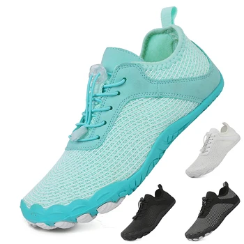 NEW Мужчины Женщины Противоскользящая обувь Aqua Кроссовки Быстросохнущая обувь для плавания Унисекс На открытом воздухе Дышащая пляжная обувь 36-46#