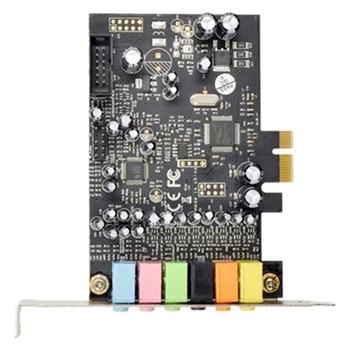 PCIe 7.1-канальная звуковая карта Стереофонический объемный звук PCI-E Встроенная 7.1-канальная аудиосистема CM8828