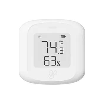 WIFI/ Tuya Smart Датчик температуры и влажности Внутренний гигрометр Термометр Поддержка Smart Life Alexa Home