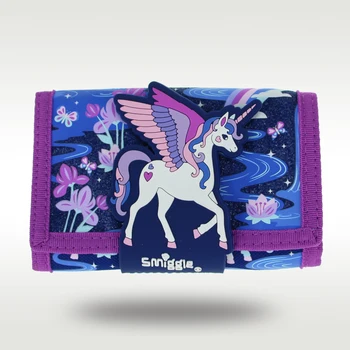 Австралия Smiggle Оригинальный детский кошелек Star Pegasus Кошелек Кожаная сумка для карт Кошелек для монет Оригинальный Высокое качество