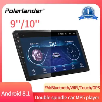 Авто Радио 2 DIN 9/10 дюймов Универсальный для Android 8.1 Мультимедиа Bluetooth MP5 Плеер Поддержка Mirrorlink GPS Навигация WIFI