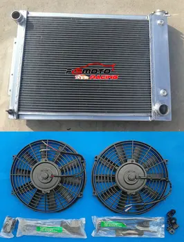 Алюминиевый радиатор + вентилятор охлаждения для Шевроле Камаро для Pontiac Firebird T/A 5.3L-5.7L V8 67-69 68 1967 1968 69