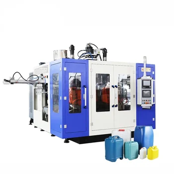  Высокое качество 12L 2 Сервопривод Автоматическая Система Экструзионно-Выдувная Машина Пластиковая Жидкость Для Ручной Мытья Бутылок Машина Для Продажи