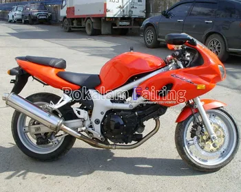 Для Suzuki SV400 SV650 98 99 00 01 02 SV 400 SV 650 1998 1999 2000 2001 2002 Оранжевый комплект обтекателя мотоцикла