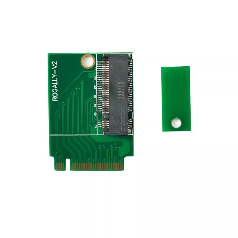 Для адаптера Rogally SSD Портативная плата переноса PCIE4.0 90 градусов M.2 Трансферная плата для Rog Ally SSD Адаптер адаптера адаптера Riser
