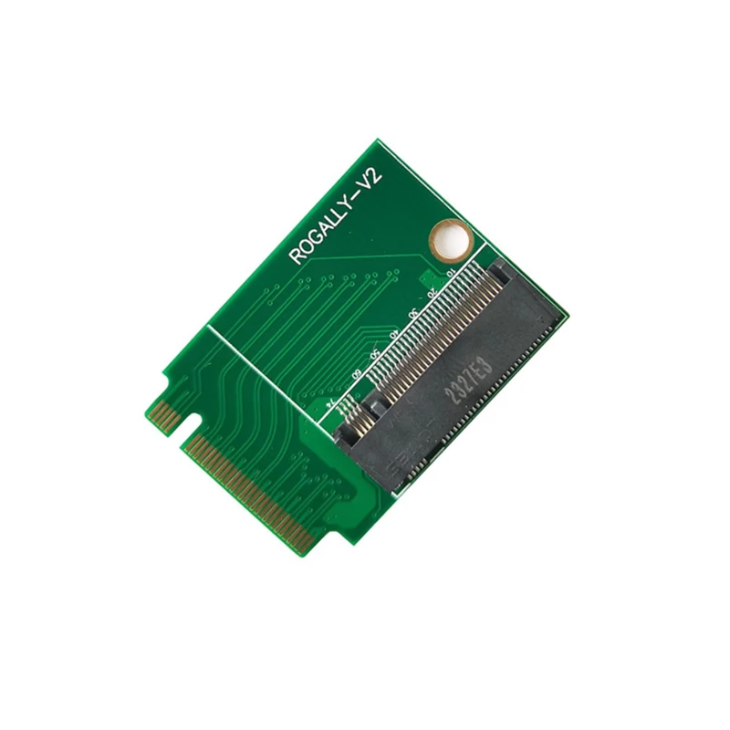 Для адаптера Rogally SSD Портативная плата переноса PCIE4.0 90 градусов M.2 Трансферная плата для Rog Ally SSD Адаптер адаптера адаптера Riser