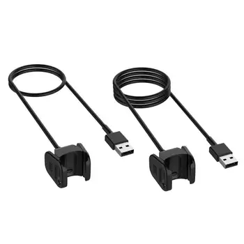 Для зарядного устройства Fitbit Charge 3 USB-кабель для зарядки USB-кабель для зарядки Зажим для шнура Зарядное устройство Замена зарядного устройства 55CM100CM
