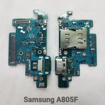 зарядная док-станция для Samsung Galaxy SM-A805F A80 A90 Зарядное устройство Плата USB-порт Разъем Гибкий кабель