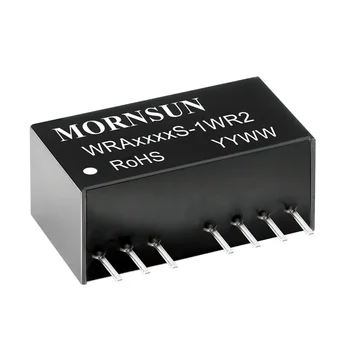 Источник питания постоянного тока от 12 В до 15 В 24 В Модуль повышения напряжения 1 Вт Изолированный регулятор напряжения MORNSUN WRB1215S-1WR2/WRB1224S-1WR2