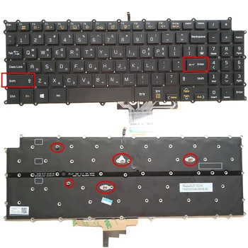Корейская клавиатура с подсветкой для LG 15Z990 15ZB990 15ZD990 LG15Z99 15Z90N 15Z95N 15Z90C Черный KR Раскладка