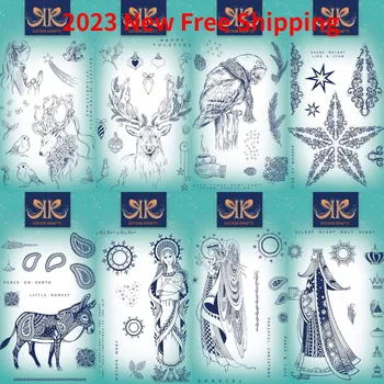  Маленький ослик Сова Цветок 2023 Новые марки для DIY Альбом для вырезок / фотоальбом Декор Тисненая бумага