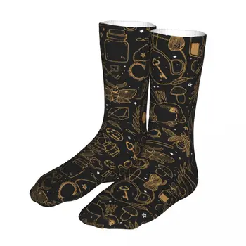 Мистические и оккультные ручные волшебные носки Мужские женские повседневные носки Сумасшедшие Весна Лето Осень Зима Носки Подарок