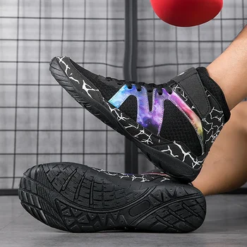 Мужская борцовская обувь Профессиональные кроссовки для борьбы Легкая боксерская обувь Кроссовки для спортзала