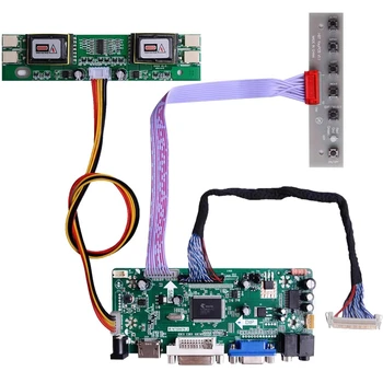 Новый комплект монитора платы управления M.NT68676 для LM215WF3(SL)(N1) LM215WF3-SLN1 HDMI+DVI+VGA ЖК-экран Драйвер платы контроллера