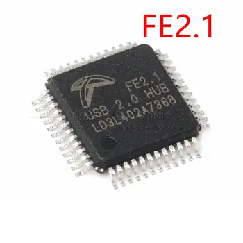 Оригинальный оригинальный чип контроллера высокоскоростного концентратора SMD FE2.1 LQFP-48 USB2.0