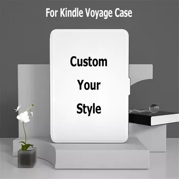 Пользовательский чехол для Kindle Voyage 1499 Крышка Funda Kindle NM460GZ 6'' Защитные оболочки для электронных книг Индивидуальный чехол Авто Пробуждение Спящий