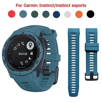 Ремешок для часов Garmin Instinct 2 Спортивный силиконовый сменный браслет Браслет Быстрая установка Умные спортивные аксессуары