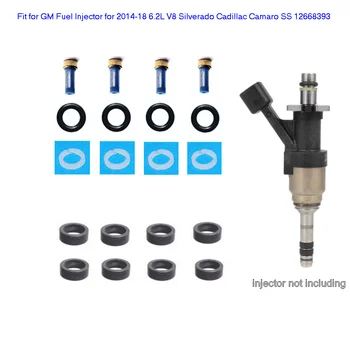 Ремкомплекты топливных форсунок для топливной форсунки GM для 2014-18 6.2L V8 Silverado Cadillac Camaro SS 12668393 FJ1297 (AY-RKG920)