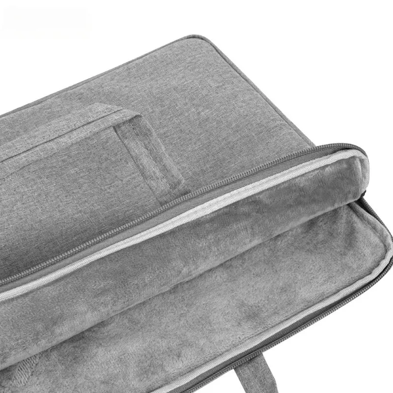  Сумка для ноутбука с водонепроницаемым и амортизирующим толстым бархатным внутренним вкладышем подходит для ноутбуков Macbook Pro 13, 14, 15 дюймов