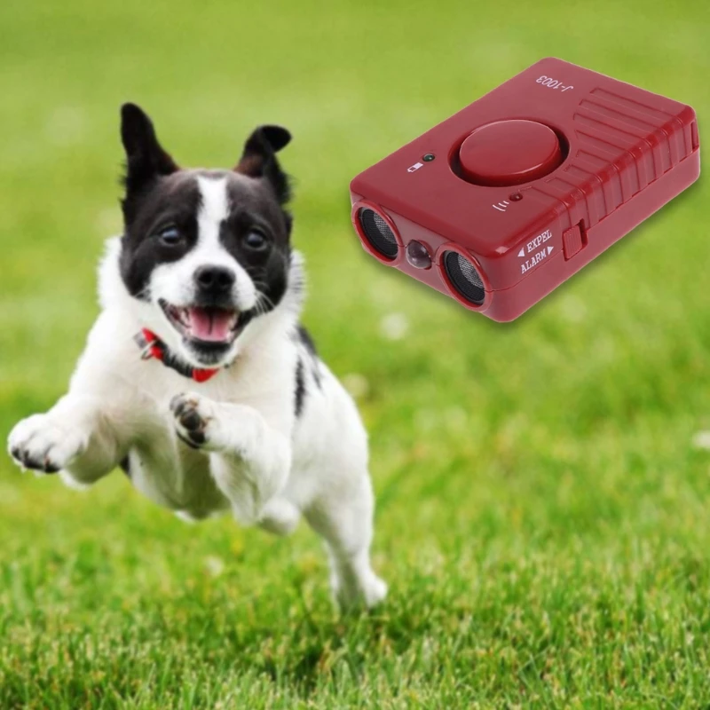  ультразвуковое устройство для дрессировки собак с фонариком USB Pet Dog Trainer Dog Anti Laking Устройство для агрессивного поведения собак