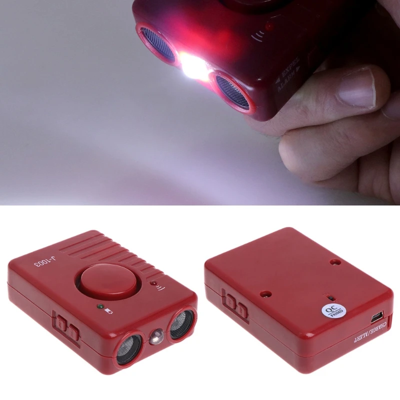  ультразвуковое устройство для дрессировки собак с фонариком USB Pet Dog Trainer Dog Anti Laking Устройство для агрессивного поведения собак