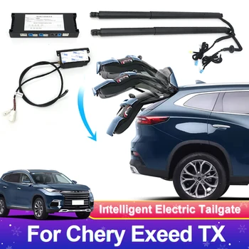 Электрическая задняя дверь для Chery Exeed TX 2019-2022 Управление багажником Автомобильный подъемник AutoTrunk Открытие задней двери Затвор с электроприводом