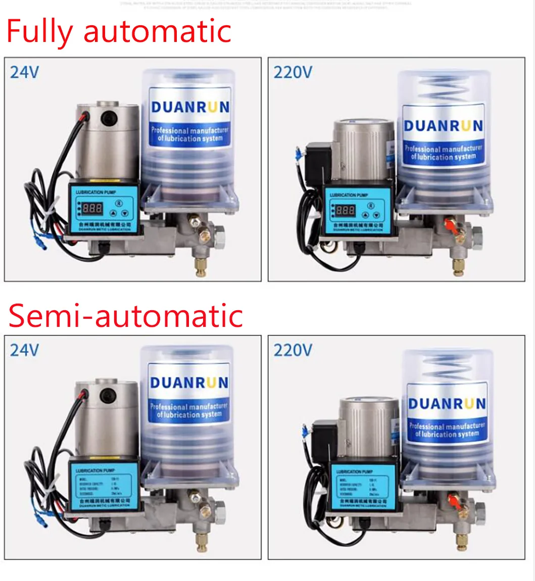 Электрический насос для консистентной смазки, автоматический насос для перфорированной смазки, насос для смазки консистентной смазкой 24 В / 220 В