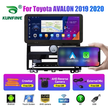 10,33-дюймовый автомагнитола для Toyota AVALON 2019 2020 2Din Android Восьмиядерный автомобильный стерео DVD GPS-навигационный плеер QLED Screen Carplay