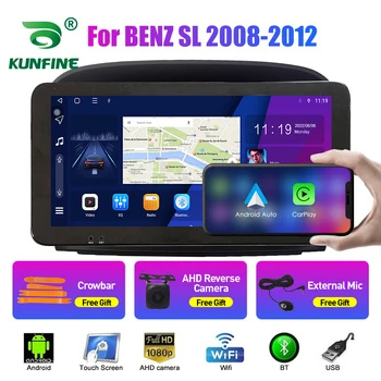 10,33-дюймовый автомагнитола для BENZ SL 2008-2012 2Din Android Восьмиядерный автомобильный стерео DVD GPS навигационный плеер QLED Screen Carplay
