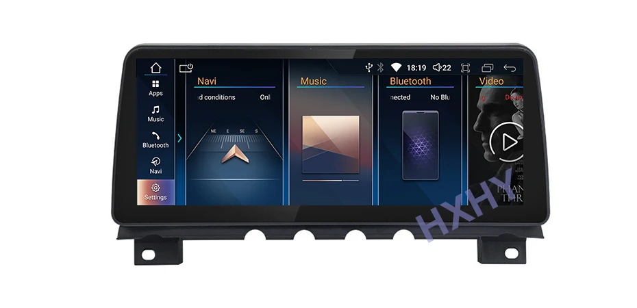 12,3 дюйма Android 13 Автомобильный DVD-плеер Система Мультимедиа Радио GPS Navi Audio Carplay Для BMW 7 серии F01 F02 2009-2015 CIC NBT